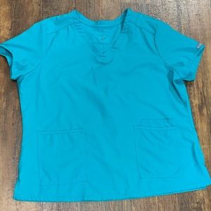 Med couture scrub top! Only worn a few times! $15